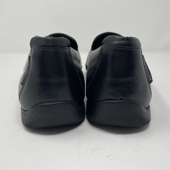 Mephisto Edlef Mens Black Leather Casual Slip On Loafers Shoes Size 10 /EUR 9.5 - Picture 7 of 9